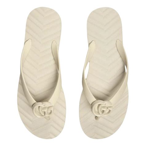 gucci flip flops original|Gucci marmont flip flops.